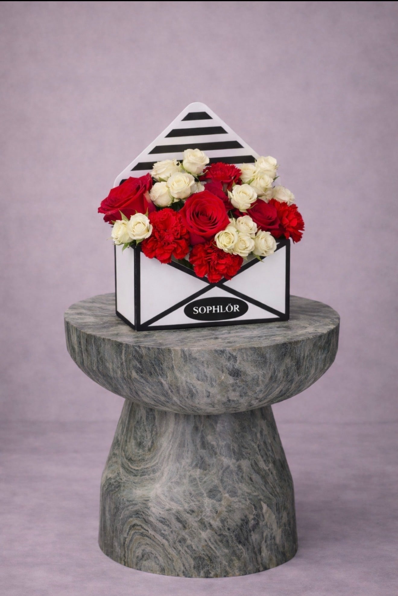 Sending my love – Envelope bouquet